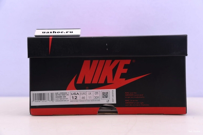 1 High 555088-035 2.0” “Shadow Air OG Jordan   1210